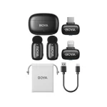 BOYA Mini 12 For ( Andriod Type C and I phone IOS ) Dual Wireless Microphone With Charging Case - Image 2
