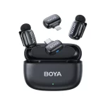 BOYA Mini 12 For ( Andriod Type C and I phone IOS ) Dual Wireless Microphone With Charging Case - Image 3