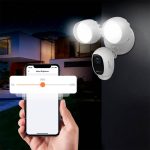 EZVIZ Smart Outdoor Security Light Camera LC1C - Image 3