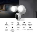 EZVIZ Smart Outdoor Security Light Camera LC1C - Image 7