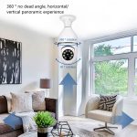 V380 Wi-Fi Pan/Tilt Smart Bulb Camera - Image 4