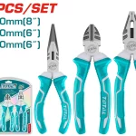 Total 3Pcs Pliers Set