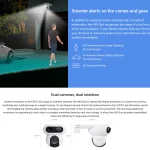 EZVIZ H90 4MP + 4MP  Dual-Lens Pan & Tilt Wi-Fi Camera - Image 3