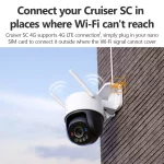 Cruiser SC 5MP 3k Pan & Tilt 4G SIM Camera - Image 5