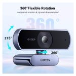 UGREEN 15728 Full HD USB Web Camera with Microphone Plug and Play - Image 2