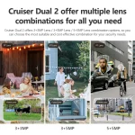 IMOU CruiserDual 2 5+5MP Pan & Tilt Wifi Security Camera - Image 2