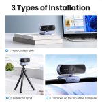 UGREEN 15728 Full HD USB Web Camera with Microphone Plug and Play - Image 4