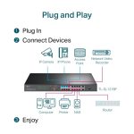 TP-Link 16-Port 10/100 Mbps + 2-Port Gigabit Rackmount Switch with 16-Port PoE+ - Image 6