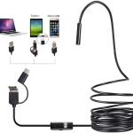 Endoscope Camera 3.5m 3 In 1 Type C, Micro USB, PC