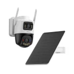 IMOU AOV Dual-Lens Outdoor Battery Camera 5+5MP with Solar Panel