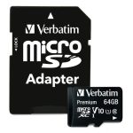 Verbatim 64GB Premium microSDXC Memory Card with Adapter - Image 2