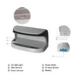 Portable Handy Small UV Counterfeit Detector Bank Note Detector Money Checker with Battery - Image 4