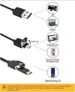 Endoscope Camera 3.5m 3 In 1 Type C, Micro USB, PC - Image 6